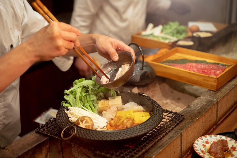 但馬太田牛のすき焼きセット (2人前)